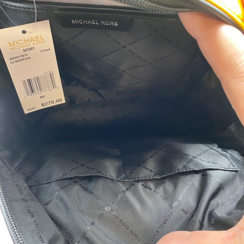 Michae Kors Sports LRG Backpack - Picture 5 of 6
